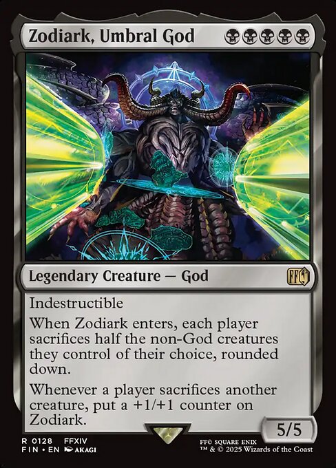 Zodiark, Umbral God — art by AKAGI