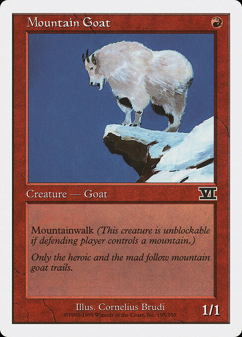 Mountain Goat — art by Cornelius Brudi