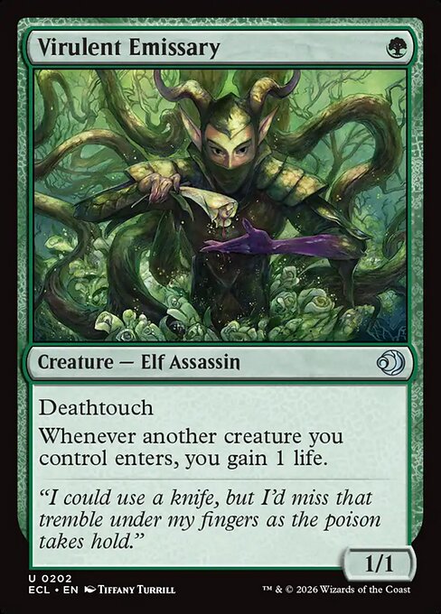 Virulent Emissary — art by Tiffany Turrill