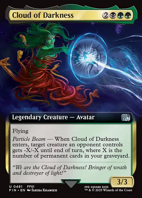 Cloud of Darkness — art by Fariba Khamseh