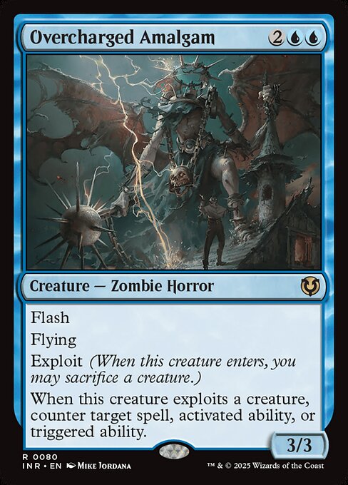 Overcharged Amalgam — art by Mike Jordana