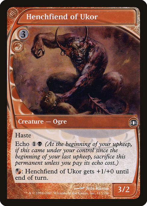 Henchfiend of Ukor — art by Nils Hamm