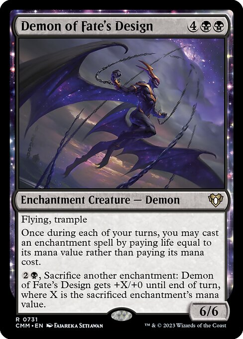 Demon of Fate's Design — art by Fajareka Setiawan