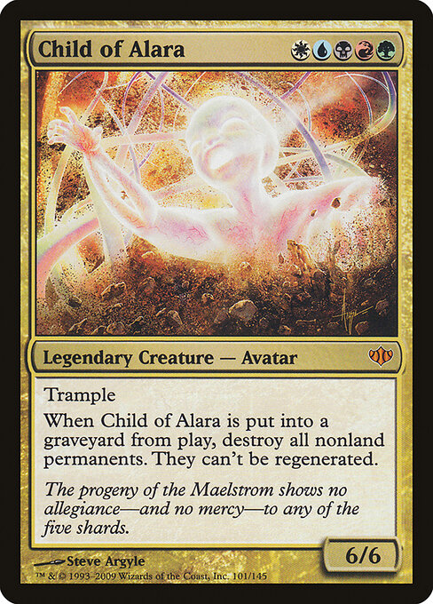 Child of Alara — art by Steve Argyle