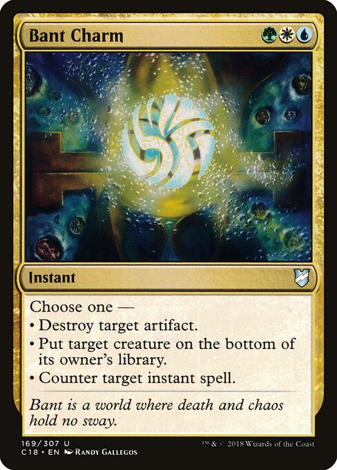Bant Charm — art by Randy Gallegos