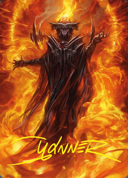 Sauron, the Dark Lord // Sauron, the Dark Lord — art by Kieran Yanner