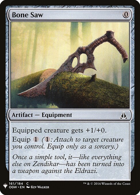 Bone Saw — art by Kev Walker