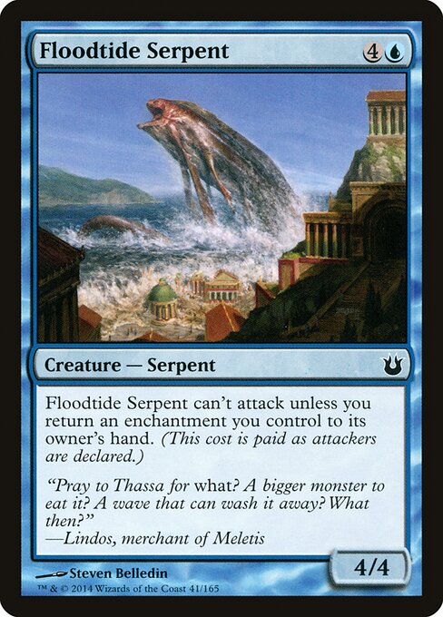 Floodtide Serpent — art by Steven Belledin
