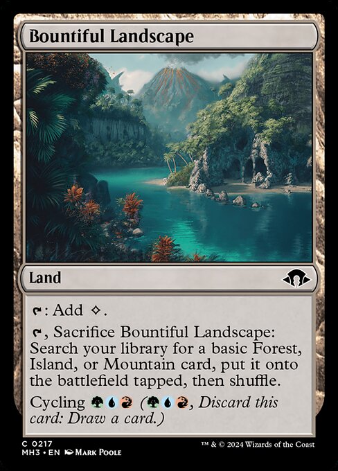 Bountiful Landscape — art by Mark Poole