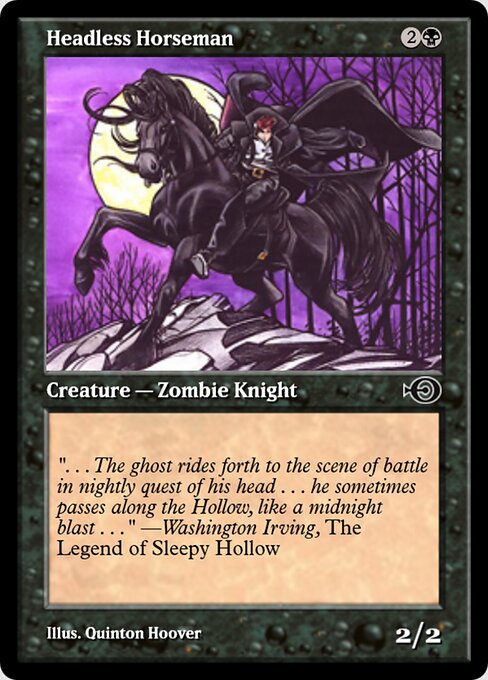 Headless Horseman — art by Quinton Hoover