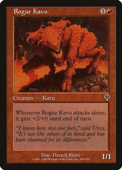 Rogue Kavu — art by Darrell Riche