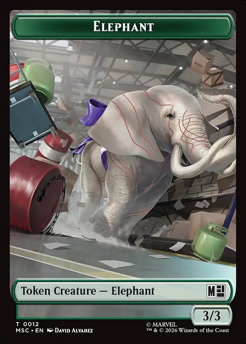 Elephant — art by David Álvarez