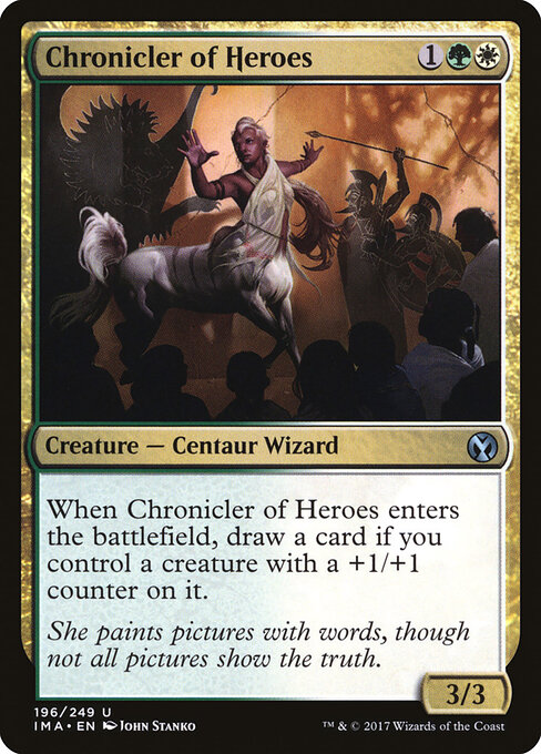 Chronicler of Heroes — art by John Stanko