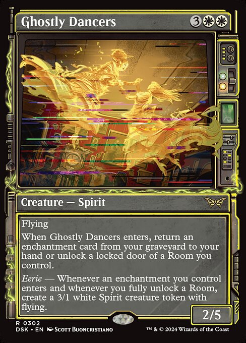 Ghostly Dancers — art by Scott Buoncristiano