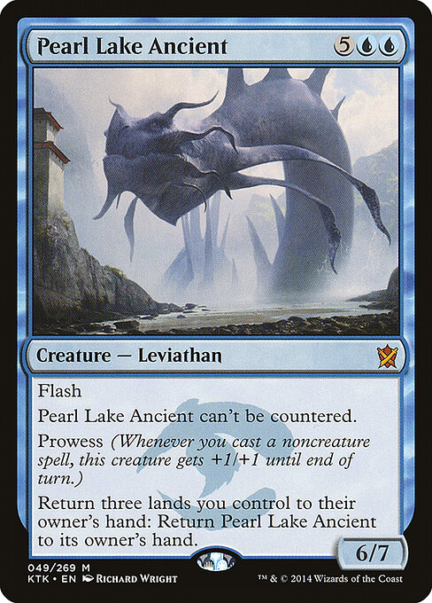 Pearl Lake Ancient — art by Richard Wright