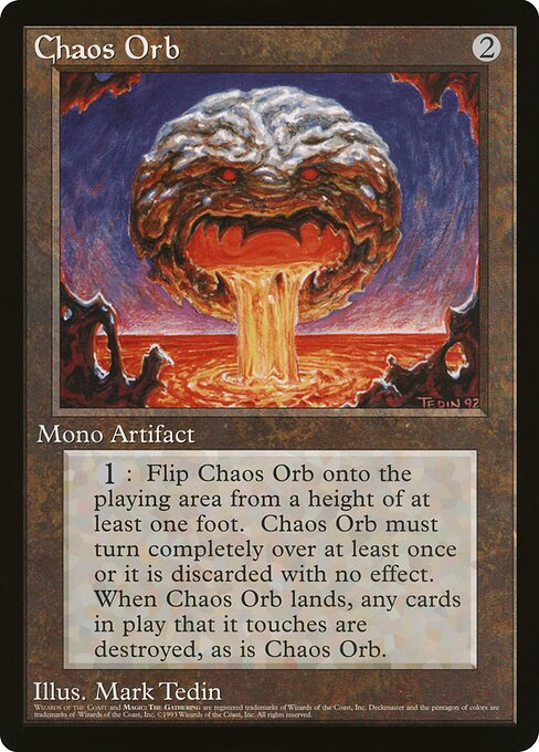 Chaos Orb — art by Mark Tedin