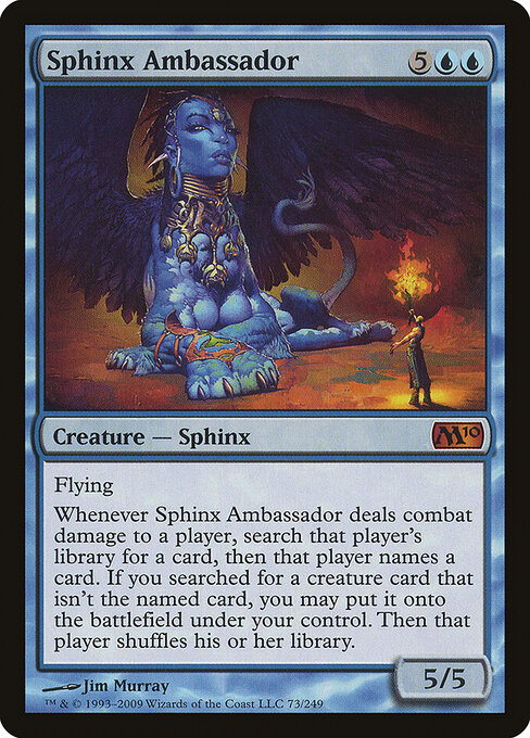 Sphinx Ambassador — art by Jim Murray