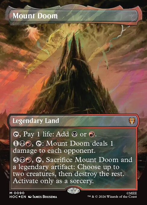 Mount Doom — art by James Bousema