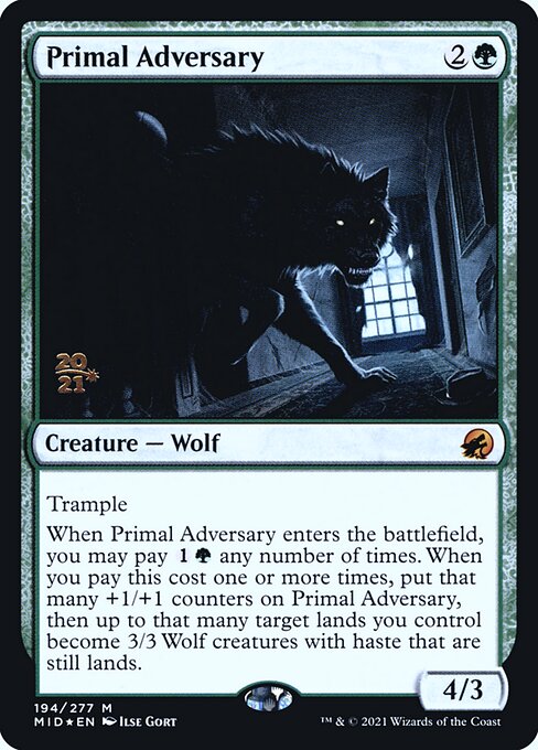 Primal Adversary — art by Ilse Gort