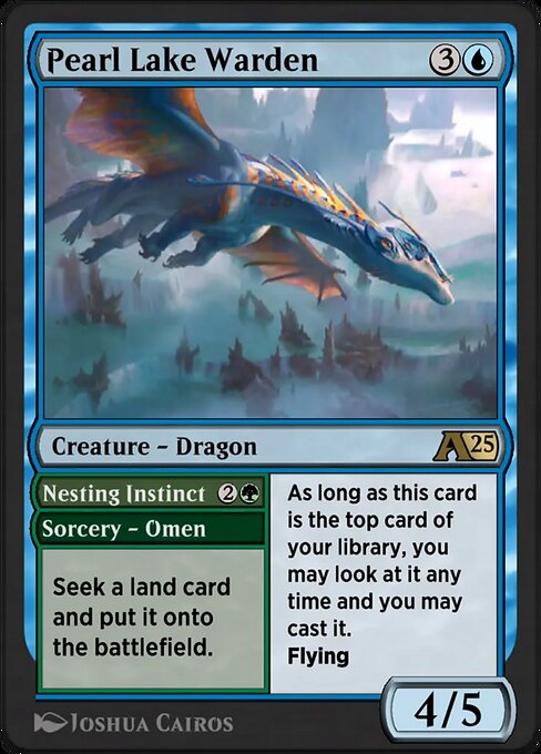Pearl Lake Warden // Nesting Instinct — art by Joshua Cairos