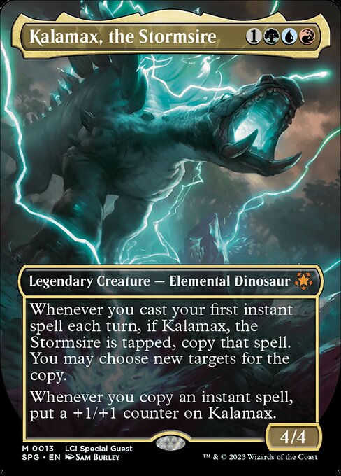 Kalamax, the Stormsire — art by Sam Burley