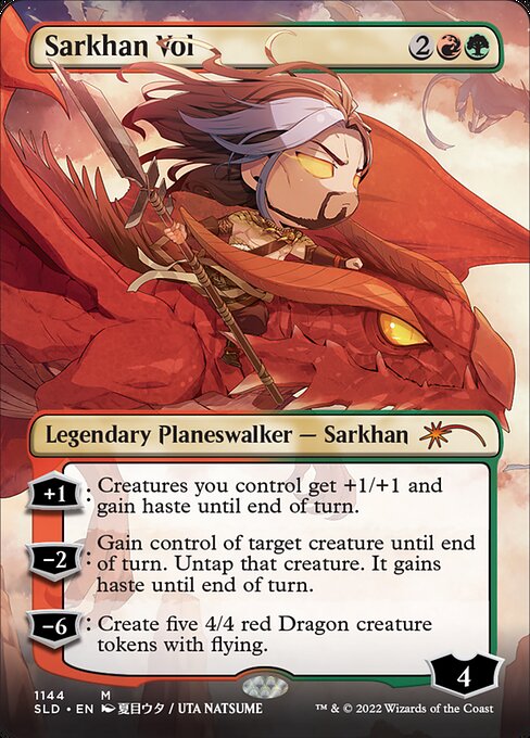 Sarkhan Vol — art by Uta Natsume