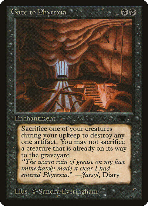 Gate to Phyrexia — art by Sandra Everingham