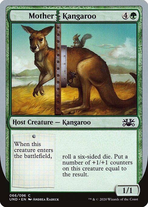 Mother Kangaroo — art by Andrea Radeck