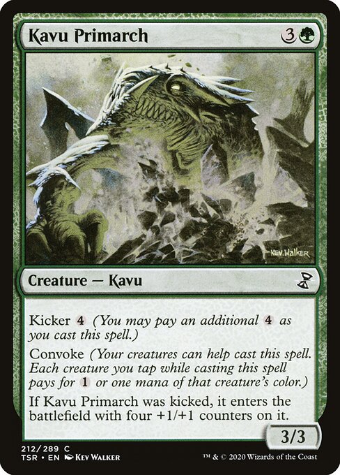 Kavu Primarch — art by Kev Walker