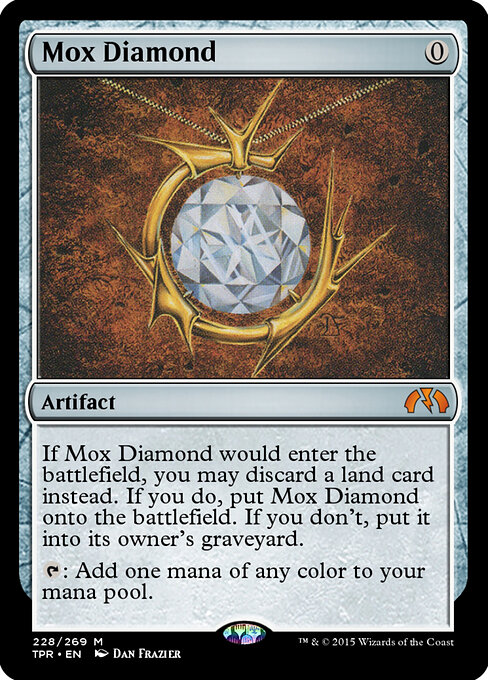 Mox Diamond — art by Dan Frazier