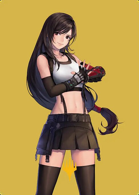 Tifa, Martial Artist // Tifa, Martial Artist — art by Robert Cornelius