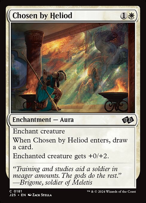 Chosen by Heliod — art by Zack Stella