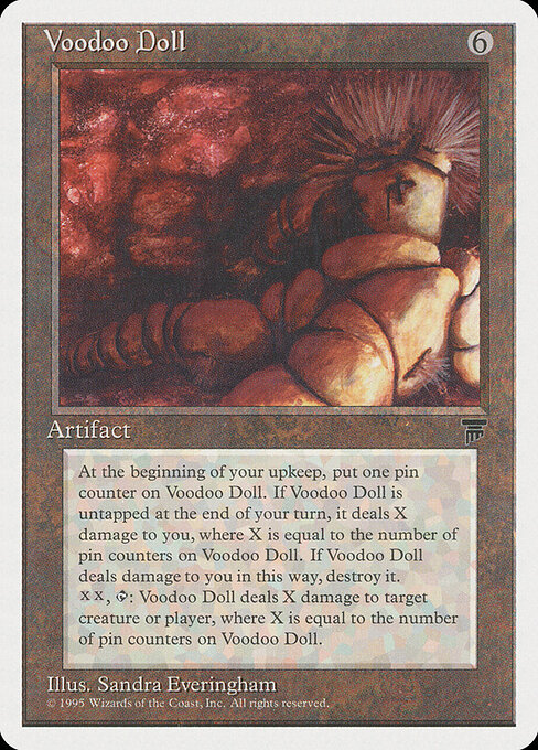 Voodoo Doll — art by Sandra Everingham