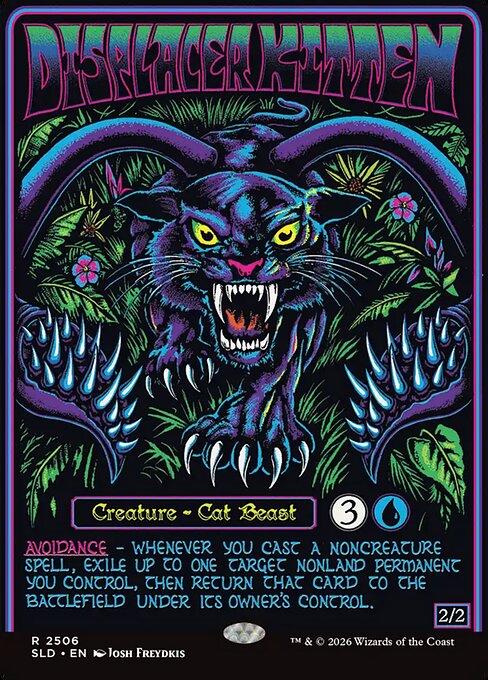 Displacer Kitten — art by Josh Freydkis