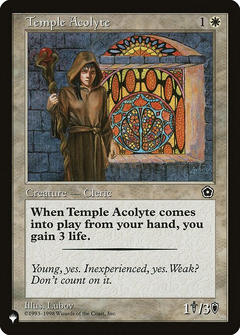 Temple Acolyte — art by Lubov