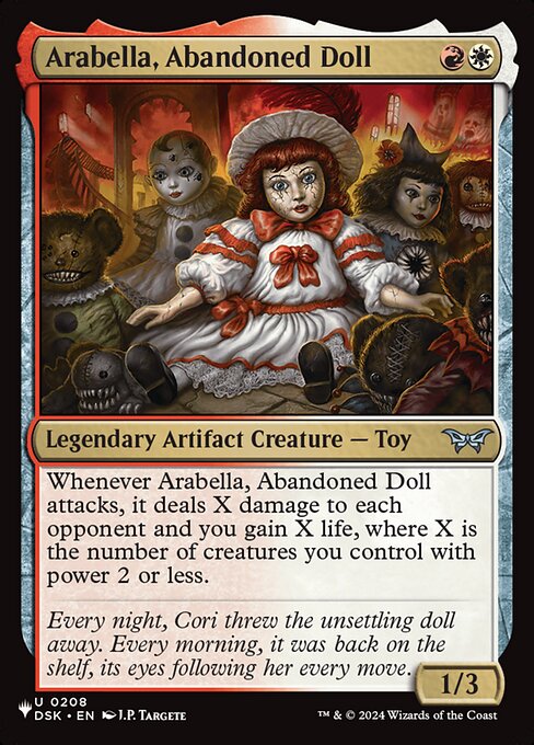 Arabella, Abandoned Doll — art by J.P. Targete