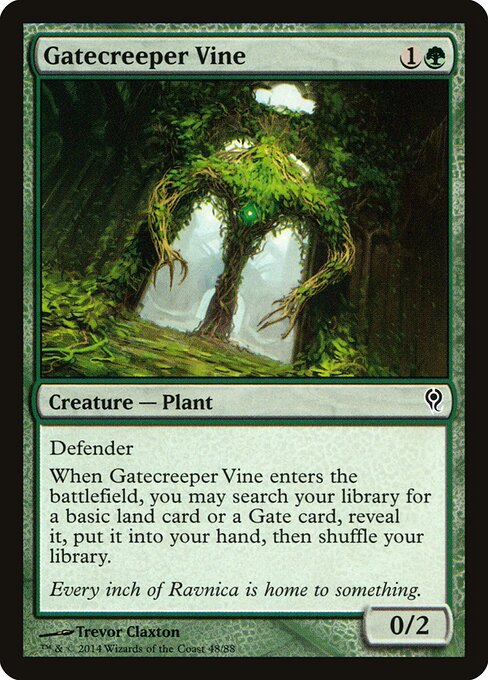 Gatecreeper Vine — art by Trevor Claxton