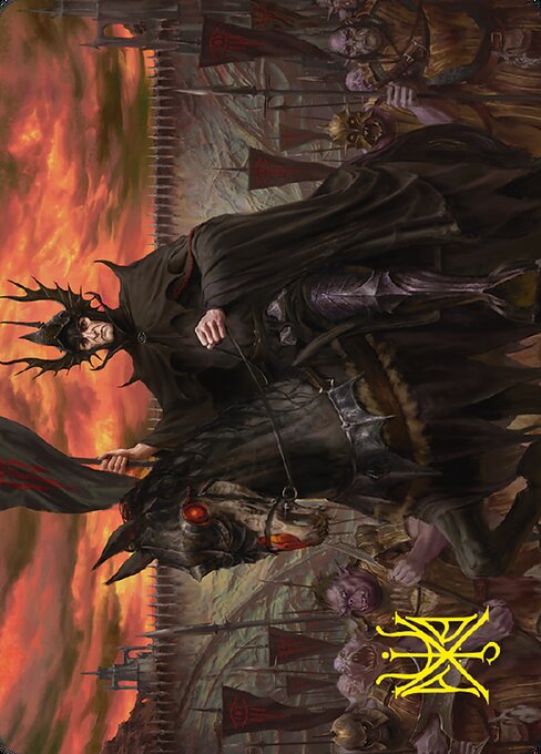 The Mouth of Sauron // The Mouth of Sauron — art by Alex Brock