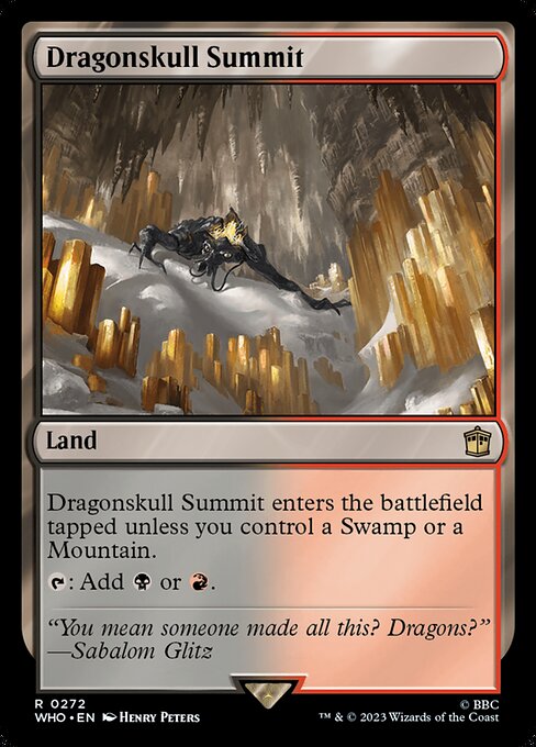 Dragonskull Summit — art by Henry Peters