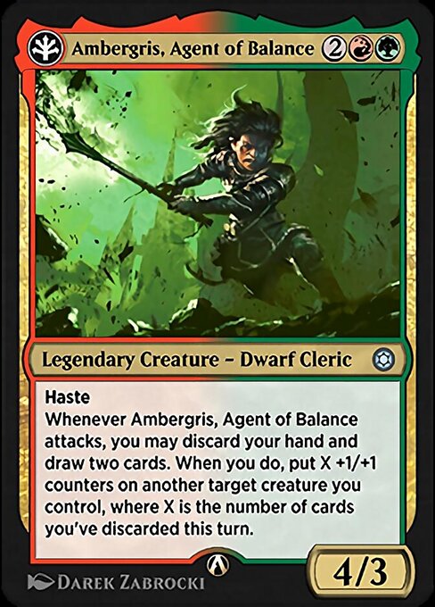 Ambergris, Agent of Balance — art by Darek Zabrocki