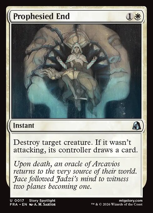 Prophesied End — art by A. M. Sartor