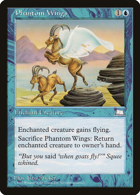 Phantom Wings — art by Una Fricker