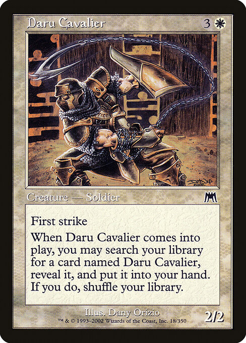 Daru Cavalier — art by Dany Orizio