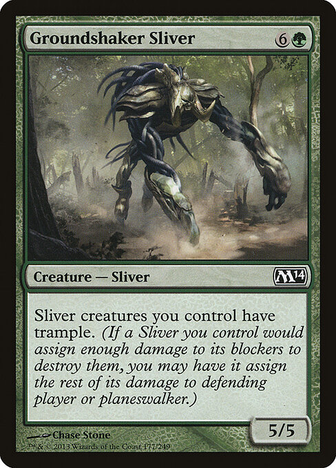 Groundshaker Sliver — art by Chase Stone