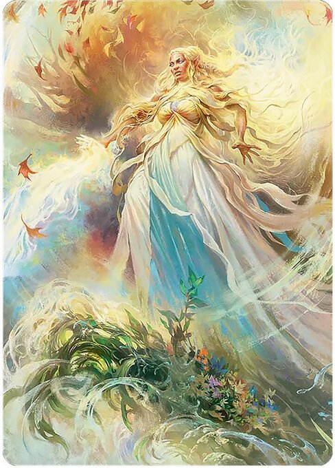 Galadriel, Light of Valinor // Galadriel, Light of Valinor — art by Alexander Mokhov