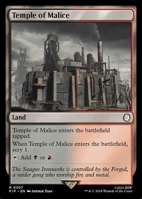 Temple of Malice — art by Arthur Yuan