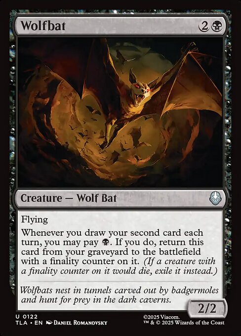 Wolfbat — art by Daniel Romanovsky