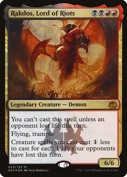 Rakdos, Lord of Riots — art by Yigit Koroglu