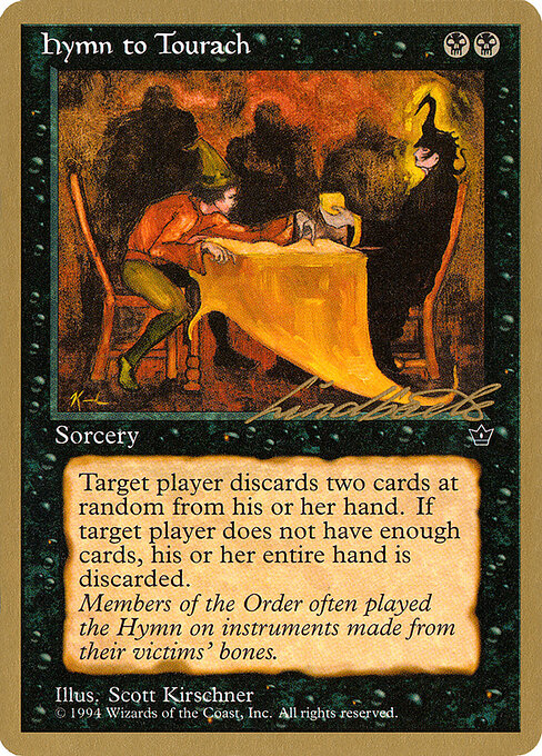 Hymn to Tourach — art by Scott Kirschner