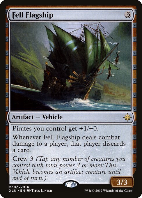 Fell Flagship — art by Titus Lunter